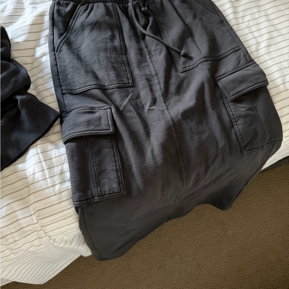Garage Women Gray  Cargo Skirt M